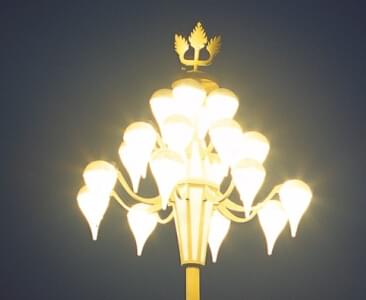 Led中華燈安裝凸顯富麗堂皇、高大上的景觀效果