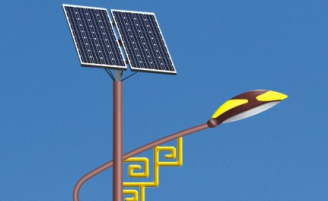 華可講解：Led太陽能路燈主要由哪些部件組成？
