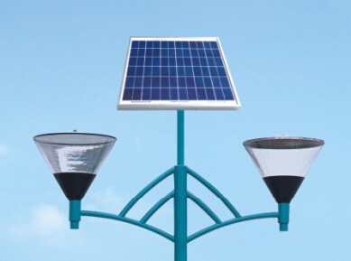 太陽能庭院燈電池的儲存電能的能力。
